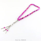Agate Stone 33 Beads Muslim Worship Tasbih Bracelet