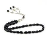 Natural Agate Tasbih 33 Beads Rosary Bracelet Gift
