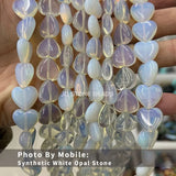 Agate Turquoise Malachite Stone Heart Bead for Jewelry Making
