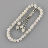 8mm Natural Agate Beads Islamic Tasbih Bracelet