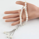 8mm Natural Agate Beads Islamic Tasbih Bracelet