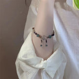 Yellow Tiger Eye Stone Bracelet 925 Silver Rabbit Accessories