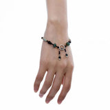 Yellow Tiger Eye Stone Bracelet 925 Silver Rabbit Accessories