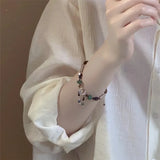 Yellow Tiger Eye Stone Bracelet 925 Silver Rabbit Accessories
