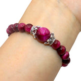 Agates Lapis Tiger Eye Jades Stone Crown Bracelet