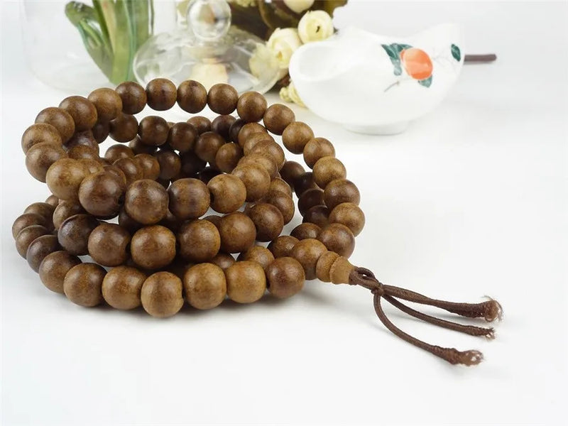 Agilawood Aloeswood Round Wood Bracelet 9mm