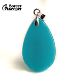 Amazonite Gemstone Pendant 925 Silver DIY Charm Necklace Earring Jewelry 1PC
