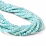 Amazonite Stone Cube Spacer Lapis Beads for DIY Jewelry