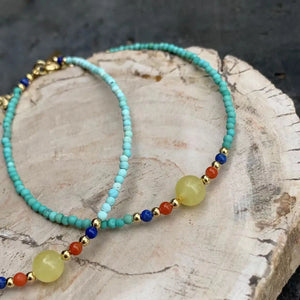 Amber Bracelet Stone Jewelry For Women Crystals Brazil Chip