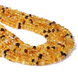 Natural Amber Gravel Nugget Beads Yellow Raw Agates Loose Beads