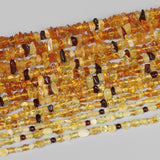 Natural Ambers Stone Bead Irregular Chip Oval Shape Crystal Geavel Bead