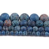 American Turquoise Matte Howlite Beads for DIY Jewelry 15''
