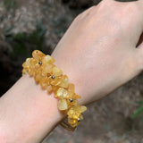 Natural Amethyst Aquamarine Olivine Citrine Bracelet Stone Irregular Jewelry