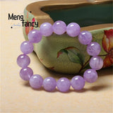 Amethyst Bracelet Charms Fine Jewelry Sets - Couple Souvenir Bangle