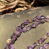 Natural Amethyst Choker Necklace Gemstone Women High Jewelry