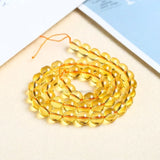 Amethyst Citrine Ametrine Stone 4-12mm Quartz DIY Accessories Women Necklace