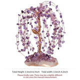 Amethyst Crystal Tree with Cluster Base Feng Shui Bonsai Money Tree