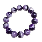 Amethyst Beaded Bracelet Men Women National Style Jewelry
