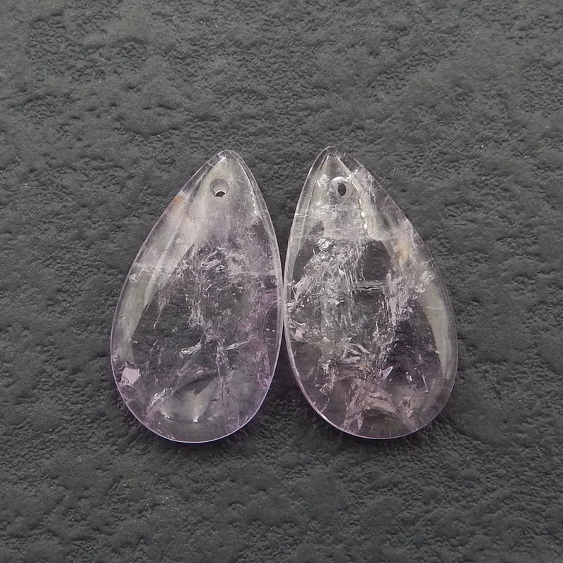 Natural Amethyst Earrings for DIY Jewelry Making