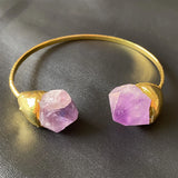 Amethyst Electroplated Bracelet Women's Personality Jewelry