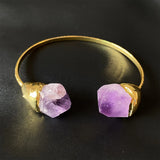 Amethyst Electroplated Bracelet Women's Personality Jewelry