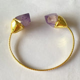 Amethyst Electroplated Bracelet Women's Personality Jewelry