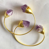 Amethyst Electroplated Bracelet Women's Personality Jewelry