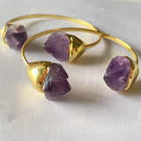 Amethyst Electroplated Bracelet Women's Personality Jewelry