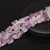 Natural Amethyst Healing Stone Beads Purple Gravel Mineral Specimen Raw Quartz