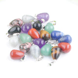 Amethyst Opal Stone Pendant Necklace Accessory for Women