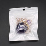 Amethyst Quartz Stone Perfume Bottle Pendant Necklace