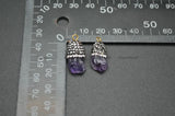 Natural Amethyst Rough Point Small Size Stone Loose Beads