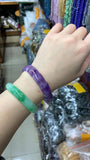 Natural Amethyst Stone Bracelet Gemstone Bangle For Woman
