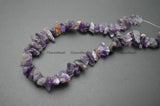 Natural Amethyst Stone Rough Slice Loose Beads