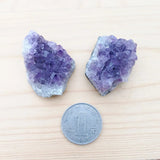 Amethyst Cluster Purple Quartz Tooth Ornament 6PCS/lot