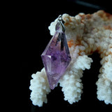 Amethyst Crystal Pendant Double Pointed Chakra Pendulum