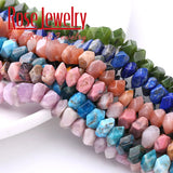 Natural Amethysts Apatite Amazonite Rose Quartz Crystal Agate Beads