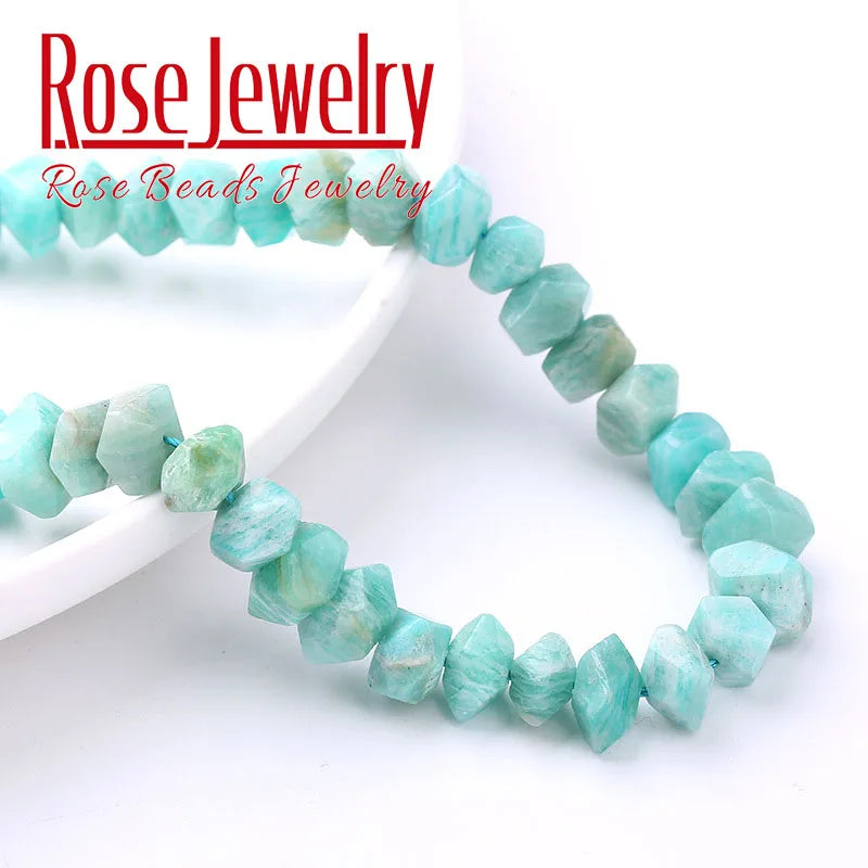 Natural Amethysts Apatite Amazonite Rose Quartz Crystal Agate Beads