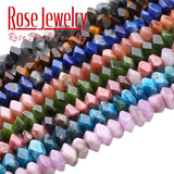 Natural Amethysts Apatite Amazonite Rose Quartz Crystal Agate Beads