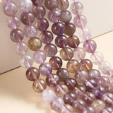 Natural Amethysts Citrines Beads Stone Loose Spacer Crystal Beads