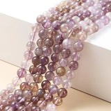 Natural Amethysts Citrines Beads Stone Loose Spacer Crystal Beads