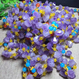 Amethysts Gem Stone Bracelet with Fox Fitting