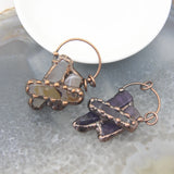 Natural Amethysts Nugget Crystal Pendant for Jewelry Making
