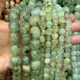 Irregular Amethysts Sunstone Prehnite Moonstone Stone Beads 15''