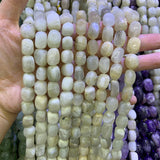 Irregular Amethysts Sunstone Prehnite Moonstone Stone Beads 15''