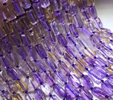 Natural Ametrine Ore Stone Bead for Jewelry Making