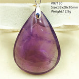 Ametrine Quartz Pendant Water Drop Purple Yellow Amethyst Jewelry Necklace