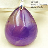Ametrine Quartz Pendant Water Drop Purple Yellow Amethyst Jewelry Necklace