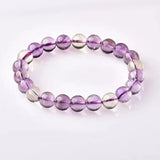 Ametrine Yellow Purple Bracelet 8mm Charms Gemstone Crystal Bracelet