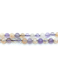 Natural Ametrines Stone Beads Round Loose Spacer Beads